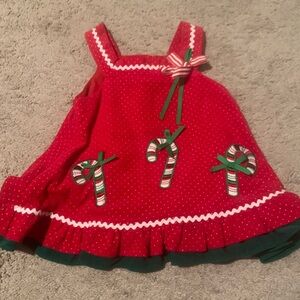 Toddler Girl Rare, Too 12 month Christmas holiday dress
